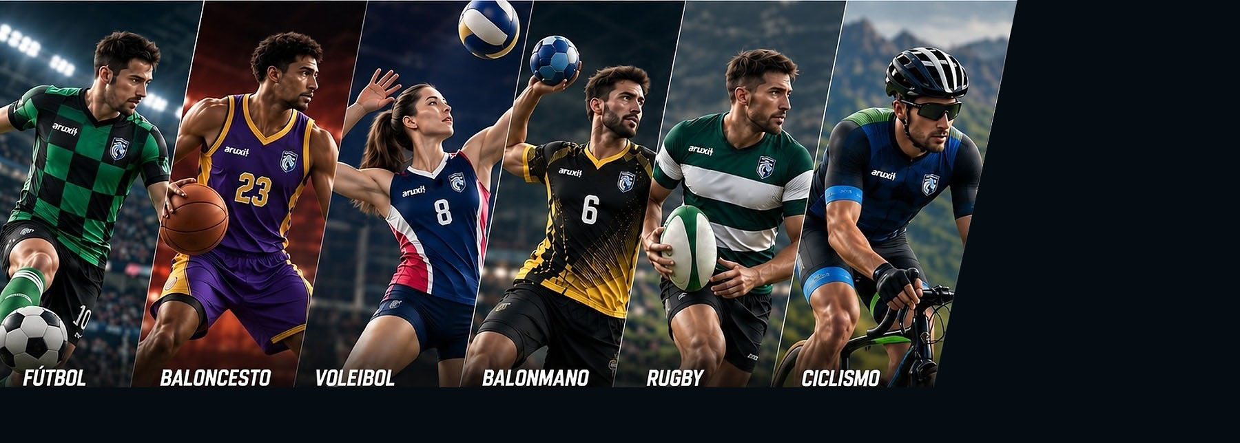 Aruxi Sportswear: equipaciones deportivas personalizadas